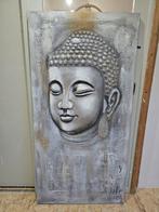 Groot mooi canvas buddha schilderij, Ophalen, Zo goed als nieuw