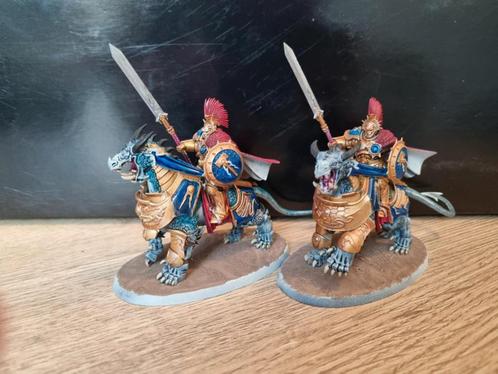 Warhammer age of sigmar stormcast eternals, Hobby en Vrije tijd, Wargaming, Zo goed als nieuw, Warhammer, Figuurtje(s), Ophalen of Verzenden