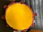 Gratis kussen, Huis en Inrichting, Woonaccessoires | Kussens, Ophalen, Gebruikt, Geel, Rond