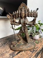 Kali beld boeddha beeld 10 koppig brons massief 9,3 kilo, Ophalen, Verburgt Vintage, Schipluidenlaan 20 5035KJ Tilburg, https://verburgtvintage.nl/#contact