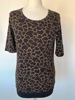 Marccain zwart hartjes T-shirt maat 4 (=M), Kleding | Dames, Maat 38/40 (M), Zwart, Ophalen of Verzenden, Zo goed als nieuw