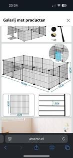 (Konijnen)hok x3, Dieren en Toebehoren, Minder dan 60 cm, Kooi, Gebruikt, Minder dan 75 cm