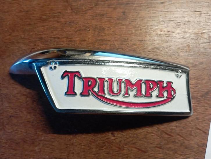Triumph gesp, beltbuckle, Motoren, Onderdelen | Oldtimers, Ophalen of Verzenden