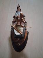 Souvenir Oostenrijk Thermometer met Skiër, Antiek en Kunst, Curiosa en Brocante, Ophalen