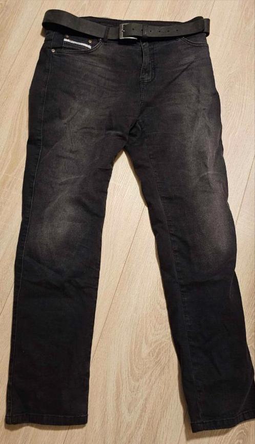 John Doe Betty High Motor Jeans + Rev'it Riem - ZGAN, Kleding | Dames, Spijkerbroeken en Jeans, Zo goed als nieuw, W33 - W36 (confectie 42/44)
