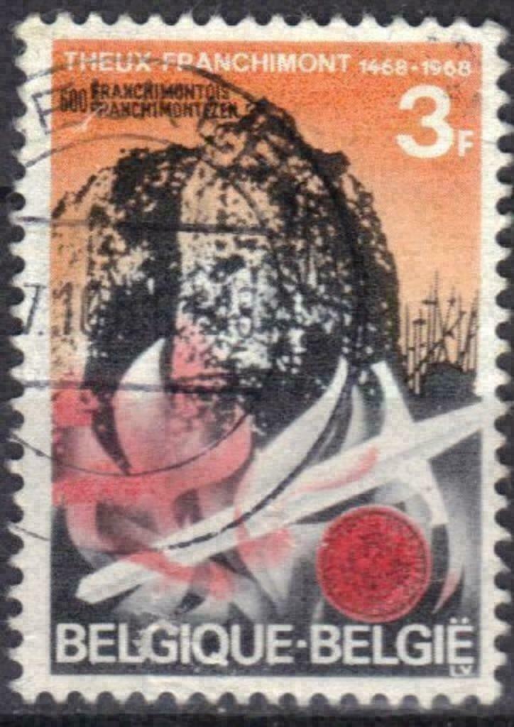 Belgie 1968 - Yvert/OBP 1449 - Historische uitgifte (ST), Postzegels en Munten, Postzegels | Europa | België, Gestempeld, Verzenden