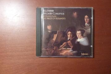 Telemann  Recorder Concertos - Peter Holtslag  beschikbaar voor biedingen