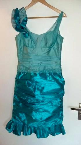 Coctailjurk bekende italiaanse merk Linea Raffaelli Mt 36, Kleding | Dames, Gelegenheidskleding, Zo goed als nieuw, Cocktailjurk