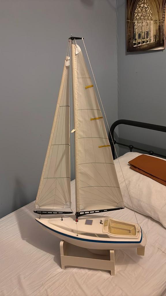 Modelboot robbe Zeilboot - oldtimer, Hobby en Vrije tijd, Modelbouw | Boten en Schepen, Gebruikt, Groter dan 1:32, Ophalen