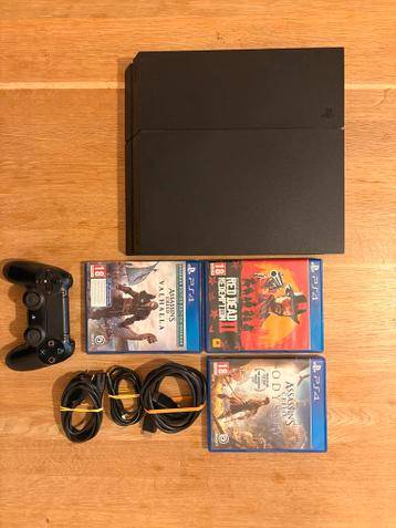 PlayStation 4 + 3 Top Games