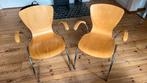 2 Vlinderstoelen Deens Design, Ophalen, Gebruikt, Twee, Overige kleuren