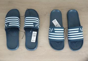 2 paar nieuwe V Sport slippers, maat 46, niet gedragen beschikbaar voor biedingen