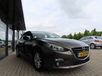 Mazda 3 2.0 Skylease Ecc Cruise Navigatie Pdc 2015, Auto's, Mazda, Gebruikt, 4 cilinders, Bruin, Bedrijf