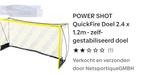 Voetbalgoal 24x8x4ft, Ophalen of Verzenden, Zo goed als nieuw