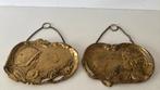 2 art nouveau schaaltjes, Antiek en Kunst, Antiek | Koper en Brons, Verzenden