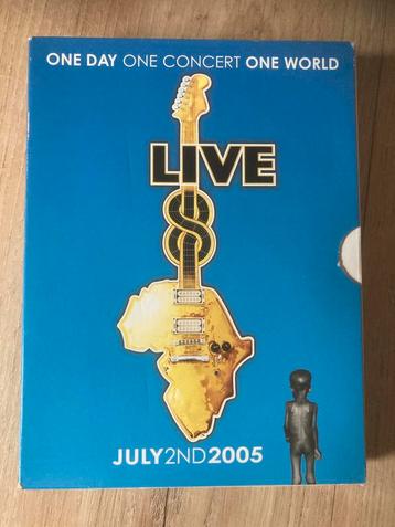 Live 8 - One Day One Concert One World DVD Boxset beschikbaar voor biedingen