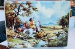 Vintage blik afbeelding renaissance Napoleon, Verzamelen, Blikken, Ophalen of Verzenden, Gebruikt, Overige, Overige merken