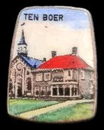 Ten Boer speld, Verzamelen, Speldjes, Pins en Buttons, Ophalen of Verzenden, Zo goed als nieuw, Stad of Land, Speldje of Pin