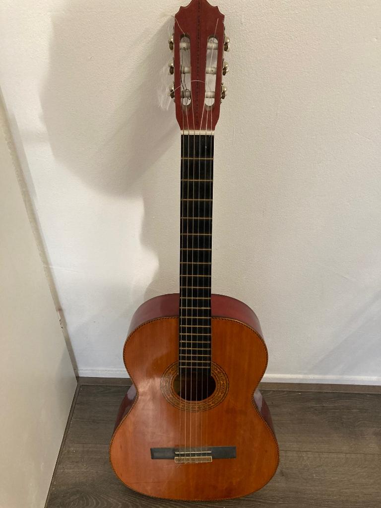 Gitaar akoestisch bird, Muziek en Instrumenten, Ophalen of Verzenden, Gebruikt, Klassieke of Spaanse gitaar