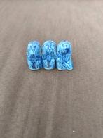 Miniatuur aapjes ‘’Horen, zien en zwijgen’’, Verzamelen, Beelden en Beeldjes, Ophalen of Verzenden, Gebruikt, Dier