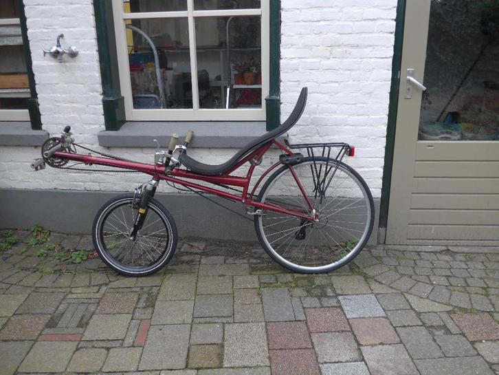 ligfiets, Fietsen en Brommers, Fietsen | Ligfietsen, Zo goed als nieuw, Overige merken, Onderstuur, Ophalen