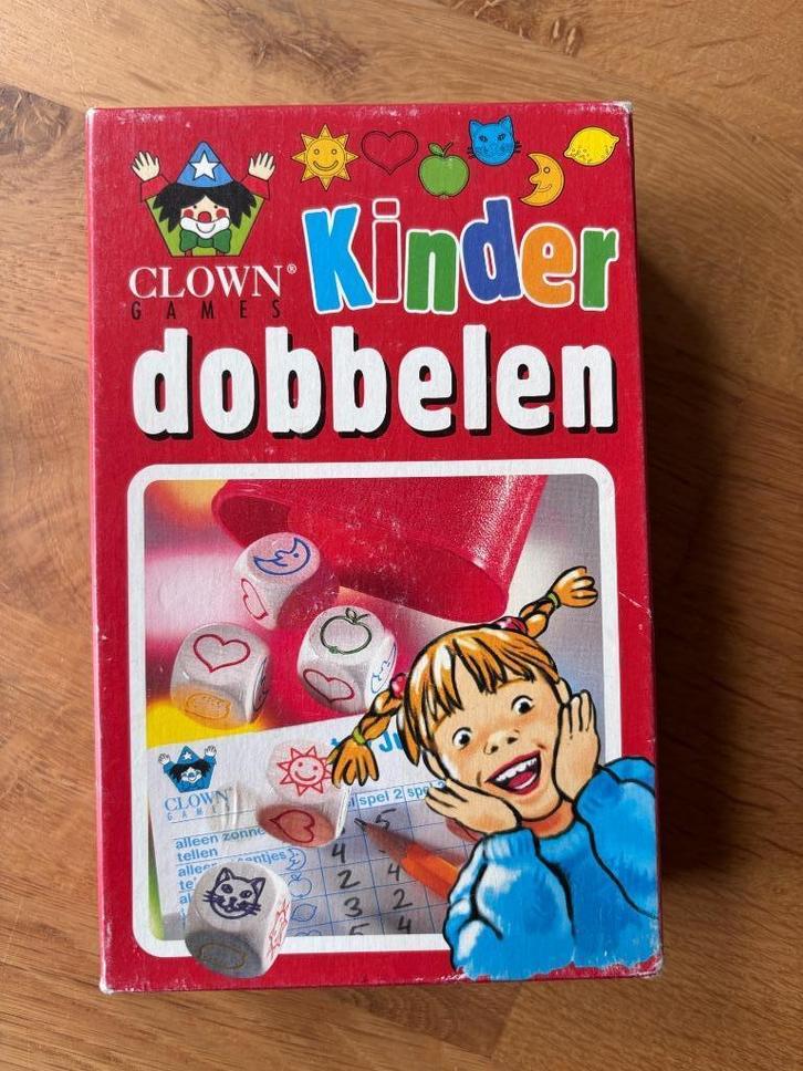 Kinder Dobbelen - Clown games - Yatzy junior - soort Yahtzee, Hobby en Vrije tijd, Gezelschapsspellen | Overige, Gebruikt, Ophalen of Verzenden
