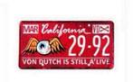 nummer plaat, funny plate, von dutch metal sign, biker, rock, Ophalen of Verzenden, Nieuw