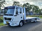 MAN TGL 8.190 Autotransporter / Oprijwagen (bj 2018), Auto's, Vrachtwagens, Automaat, MAN, Wit, Diesel