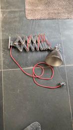 Vintage Hala schaarlamp metaal, Huis en Inrichting, Lampen | Tafellampen, Gebruikt, Vintage jaren vijftig, Ophalen of Verzenden