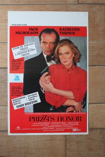 filmaffiche Jack Nicholson Prizzi's Honor filmposter beschikbaar voor biedingen
