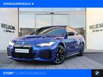 BMW i4 M50 / Schuif-kanteldak / M Adaptief onderstel / Comfo, 513 km, Gebruikt, Met garantie (alle), Blauw