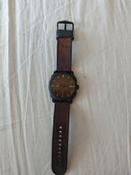 Fossil Hybride Horloge - Bruin Leder, Sieraden, Tassen en Uiterlijk, Horloges | Heren, Overige merken, Overige materialen, Polshorloge