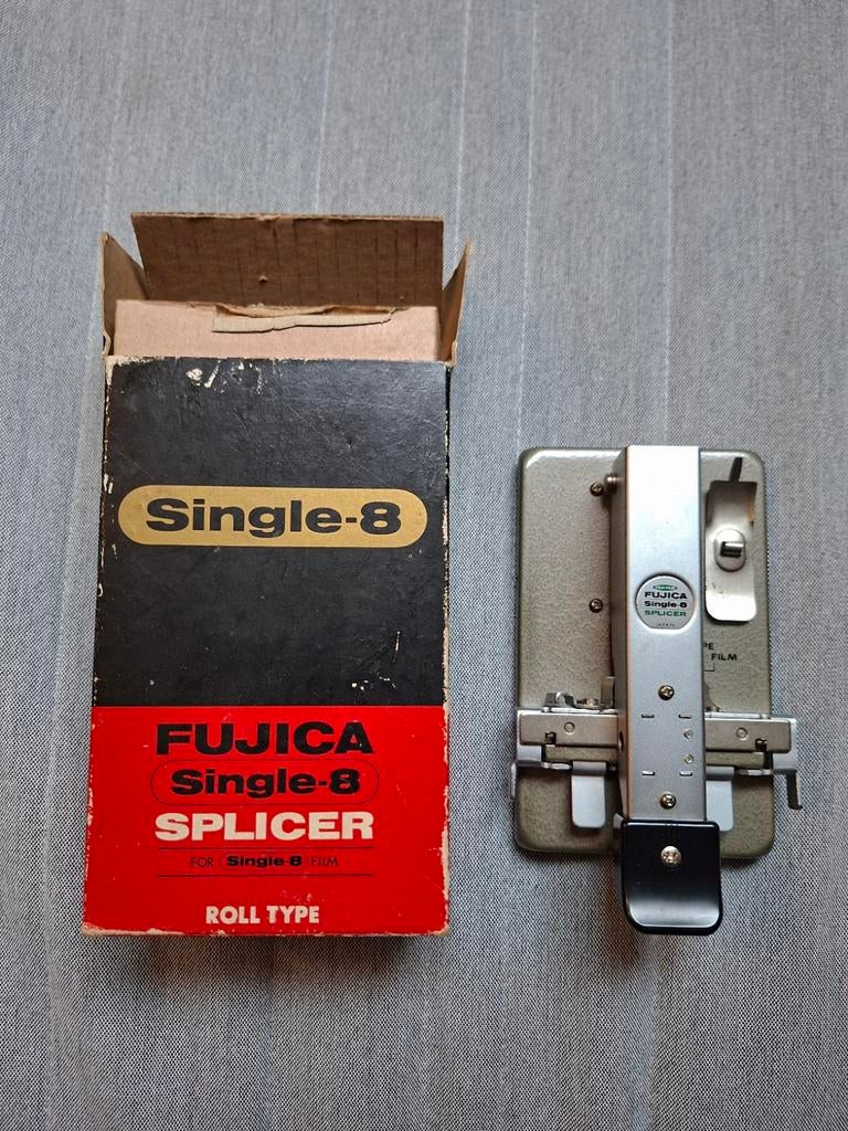 Fujica Single-8 Splicer - Filmplakker, Audio, Tv en Foto, Filmrollen, Ophalen of Verzenden, Accessoire