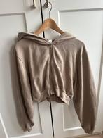 Korte hoodie - Beige - Alo Yoga- M, Ophalen of Verzenden, Zo goed als nieuw, Beige