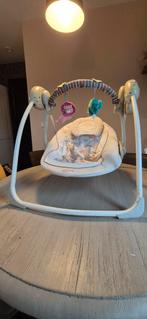 Batterij Schommelstoel met Muziek & Timer, Gebruikt, Schommelstoel, Met gordel(s) of riempje(s), Ophalen