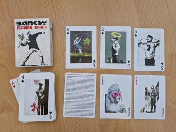 Kaartspel van kunstenaar/straat artiest Banksy beschikbaar voor biedingen