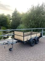 Geremde aanhanger 2 asser, Ophalen