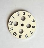 Benrus dial-o-rama urenschijf NOS, Overige merken, Staal, Verzenden, Polshorloge