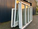 Hardhouten Kozijnen - Mooie Partij!, Doe-het-zelf en Verbouw, Glas en Ramen, Gevelraam of Ruit, Gebruikt, 120 tot 160 cm, Ophalen of Verzenden