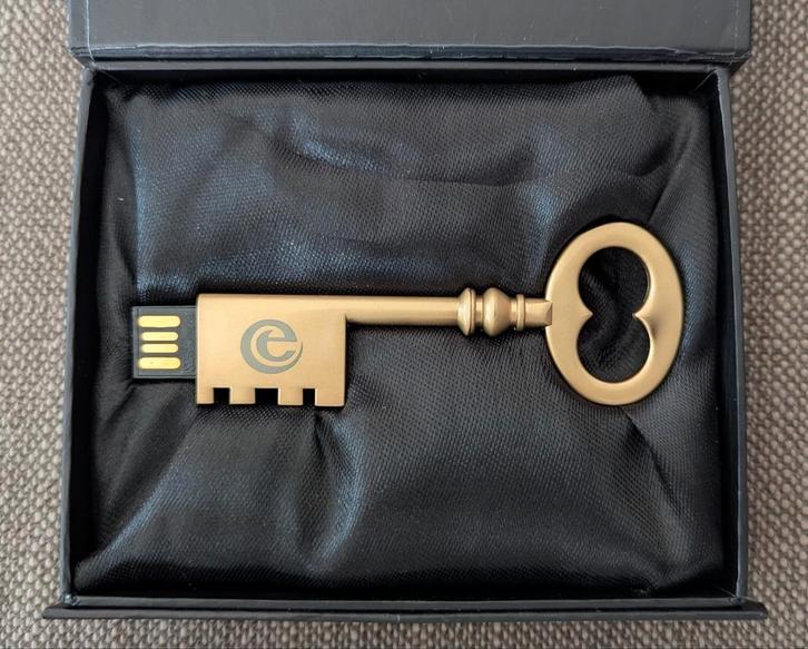 Efteling USB stick sleutel, Verzamelen, Efteling, Zo goed als nieuw, Overige typen, Ophalen of Verzenden