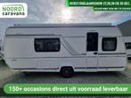 FENDT BIANCO ACVTIV 515 SD MOVER + CASS LUIFEL + BADKAMER, Caravans en Kamperen, Caravans, 7 tot 8 meter, Bedrijf, Fendt, Hordeur