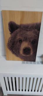 Schilderij beer, Huis en Inrichting, Woonaccessoires | Schilderijen, Tekeningen en Foto's, Ophalen of Verzenden, Schilderij
