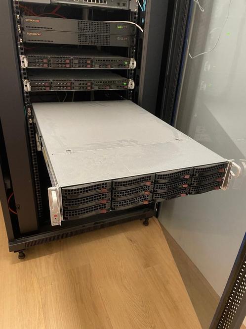 Supermicro storage server A2SDi-H-TF 128GB, Computers en Software, Servers, Zo goed als nieuw, 3 tot 4 Ghz, 128 GB, Hot swappable onderdelen