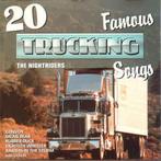 THE NIGHTRIDERS - 20 FAMOUS TRUCKING SONGS  Originele CD.  1, Ophalen of Verzenden, Pop