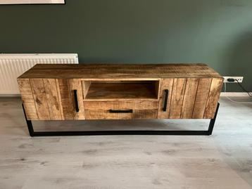 Label 51 - Mangohouten tv-meubel - 174 cm breed beschikbaar voor biedingen