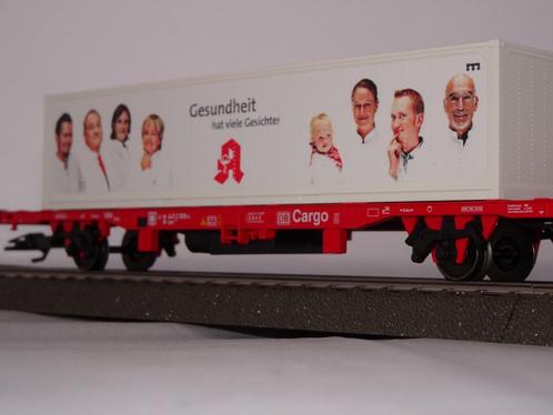 Marklin 47700.003 zeldzame containerwagon DB NIEUW (#851), Hobby en Vrije tijd, Modeltreinen | H0, Nieuw, Wagon, Wisselstroom
