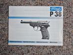 Origineel WALTHER P38 instructieboekje in D, E, I en F, Verzamelen, Ophalen of Verzenden, Landmacht, Duitsland, Boek of Tijdschrift