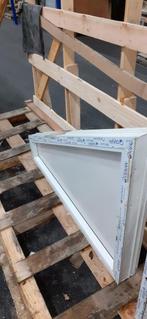 Vast kozijn met paneel b129 x h25-92 cm -472-, Doe-het-zelf en Verbouw, 75 tot 150 cm, Kunststof, Gebruikt, Raamkozijn
