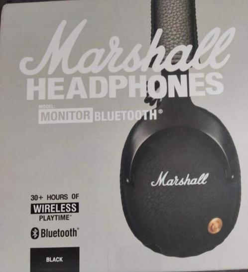 Marshall monitor Bluetooth, koptelefoon, Audio, Tv en Foto, Koptelefoons, Nieuw, Over oor (circumaural), Overige merken, Draadloos