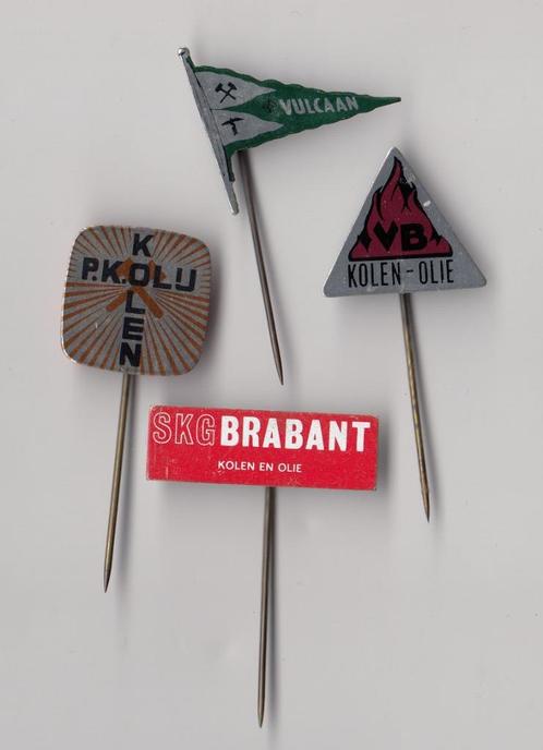 Mijnwerker Kolen speldjes SKG VB Vulcaan, Verzamelen, Speldjes, Pins en Buttons, Gebruikt, Speldje of Pin, Overige onderwerpen